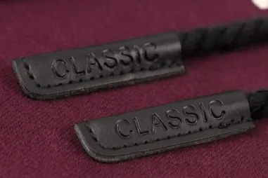 Verschiedenes - Kordelenden Leder - schwarz - 63927-000