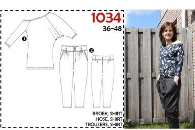 Naaipatronen - It's a fits 1034: broek, shirt