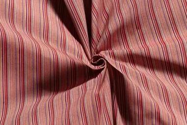 215gr/M² - Polyester stof - jacquard strepen - multi - 20310-008