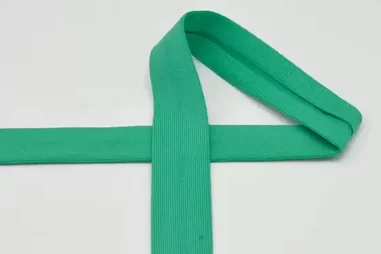 Schrägband - XBT29-024 Tricot Biasband Grasgroen