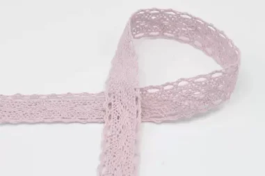 Spitzenband* - Spitze 25 mm - poudre - XLA12-531-025