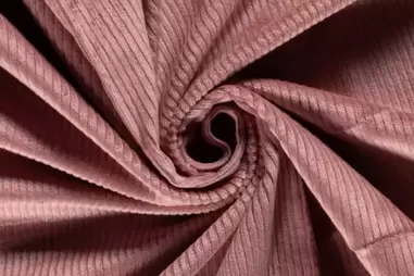 Mantelstoff - Baumwolle - Cord Stretch - hellmauve - 20501-042