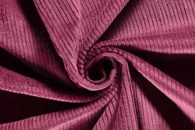 Magenta stoffen - Baumwolle - Cord Stretch - magenta - 20501-014