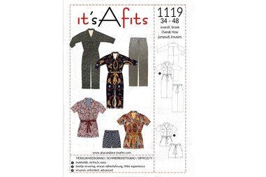 Naaipatronen - It's a fits 1119: overall, broek