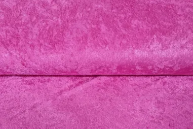 Oeko-Tex stoffen - Velours de panne stof - roze - S5 