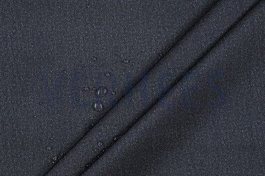 Hobbystoffen - Waterproof stof - outdoor jeanslook - navy - 4942-004