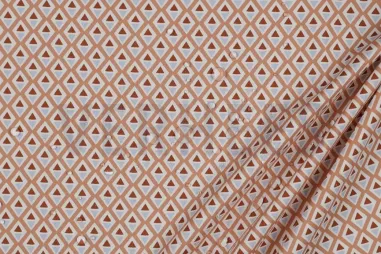 Abwaschbare Tischdecke - Katoen met coating - abstract - licht abrikoos - 5662-001