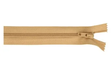 Feine Reißverschlüsse - Broek/rok rits 50 cm camel 937