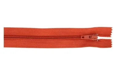 40 cm Reißverschlüsse - Broek/rok rits 40 cm terra 851