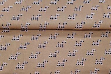 Gelb - Jersey Stoff - French Terry - digital abstrakt - gelb - 22544-33