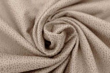 Kunstleer stoffen - Kunstleer stof - unique leather suede - beige - 0541-025