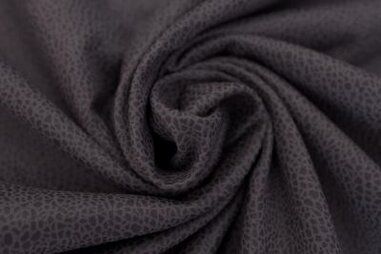 92% Polyester, 8% Elastan - KN 15/16 0541-825 Unique Leather grau/lilafärbung