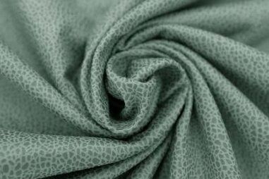 Oud groene stoffen - Kunstleer stof - unique leather suede - oudgroen - 0541-306