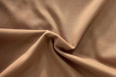 Braune Stoffe - KN 21/22 0927-090 Twill Punty braun