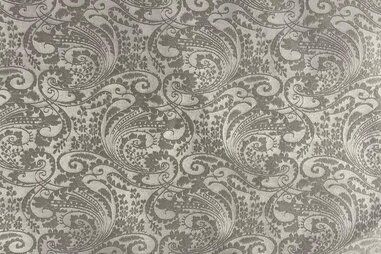 Paisley - Polyester stof - rekbare polyester - paisley - beige - JT166