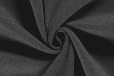 Dunkelgrau - Jogging Stoff - dunkelgrau meliert - 5650-068