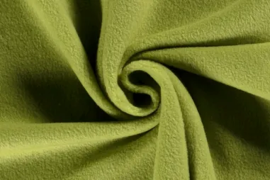 Deken stoffen - Fleece stof - appelgroen - 9111-123