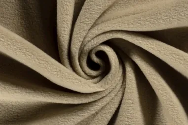 250gr/M² - Fleece stof - beige - 9111-052