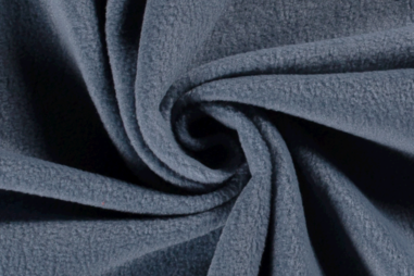 Fleece stoffen - Fleece stof - jeansblauw - 9111-006