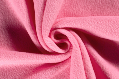Fleece stoffen - Fleece stof - roze - 9111-012