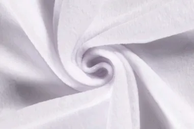 Stoffe - Fleece - weiss - 9111-050