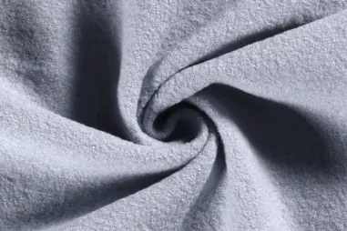 Poncho stoffen - Wollen stof - Gekookte wol - oudblauw - 4578-003 