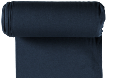 Marineblauwe stoffen - Boordstof - donker jeansblauw - 5500-007
