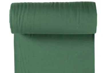 Stoffe - Bündchenstoff - grün - 5500-225