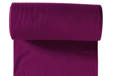 Stoffe - Bündchenstoff - cerise - 5500-119