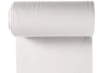 Stoffe - Bündchenstoff - hellgrau - 5500-061