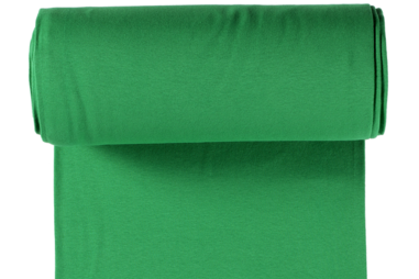 Stoffe - Bündchenstoff - grasgrün - 5500-025