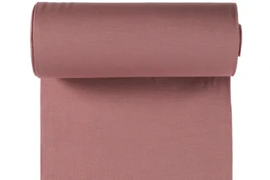 265gr/M² - Bündchenstoff - alt rosa - 5500-014
