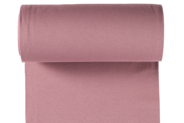 Stoffe - Bündchenstoff - altrosa - 5500-013