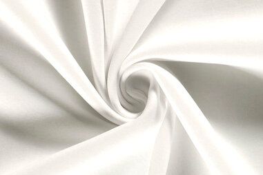 280gr/M² - Jogging Stoff - weiss - 5650-050