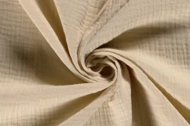Musselin Stoffe - Baumwolle - Musselin - off-white - 3001-151