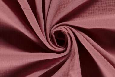 Musselin Stoffe - Baumwolle - Musselin - blush - 3081-013