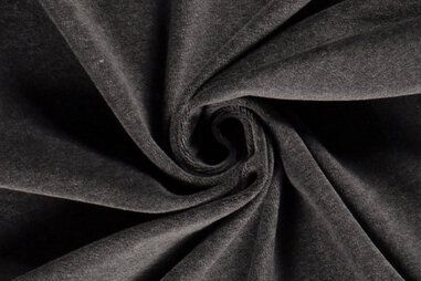 80% Baumwolle, 20% Polyester - NB 3081-067 Nicky velours dunkelgrau