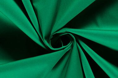 Laagjes kleding stoffen - Katoen stof - uni - groen - 5569-025