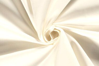 Geweven katoenen stoffen - Katoen stof - uni - off-white - 5569-051