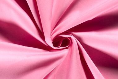 Decoratiestoffen - Katoen stof - uni - roze - 5569-011