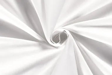 Weiß - NB 5569-050 Baumwolle uni weiß