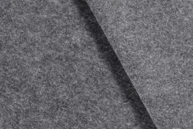 Grijze stoffen - Hobby vilt 7070-067 Donkergrijs gemeleerd 1.5mm dik