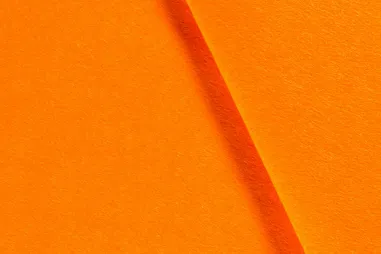 Katoen stof - uni - oranje - 5569-036 - Tassen vilt 7071-037 Licht oranje 3mm op=op