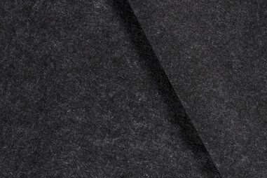 Dekorationsstoffe - Tassen vilt 7071-068 Donkergrijs 3mm