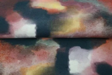 84% polyester, 16% elastan stoffen - Jersey Stoff - TRAVEL - digitale Flecken - multi - 22810-11TRV