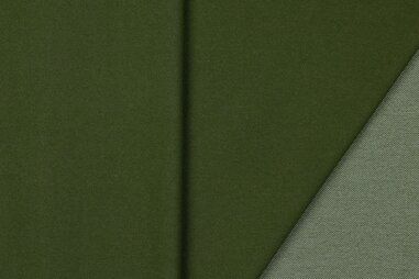 90% katoen , 5% polyester, 5% elastan stoffen - Spijkerstof - jeans jogging - army green - 22/2530-023