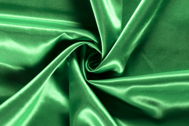 Sinterklaas stoffen - NB 4796-025 Satin grasgrün 