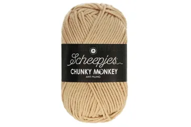 Bollen wol - Chunky Monkey 100 gram - 1710 camel 