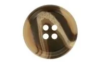 Knöpfe - Knoop heren colbert - bruin cream - 17.5 mm - 96231-28-886