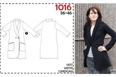 Naaipatronen - It's a fits 1016: vest